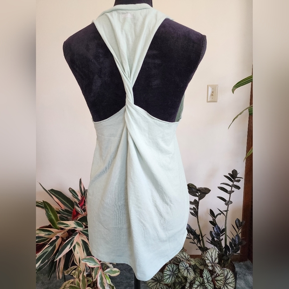 PINK tank top, light blue, medium - Picture 3 of 5